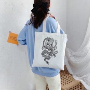 Printed tote bag